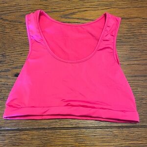 Vibrant Pink Sports Bra for Women